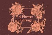Winter Joy - Flowers & Foliages, an Illustration by clairedelune (Thumbnail 3 of 7)
