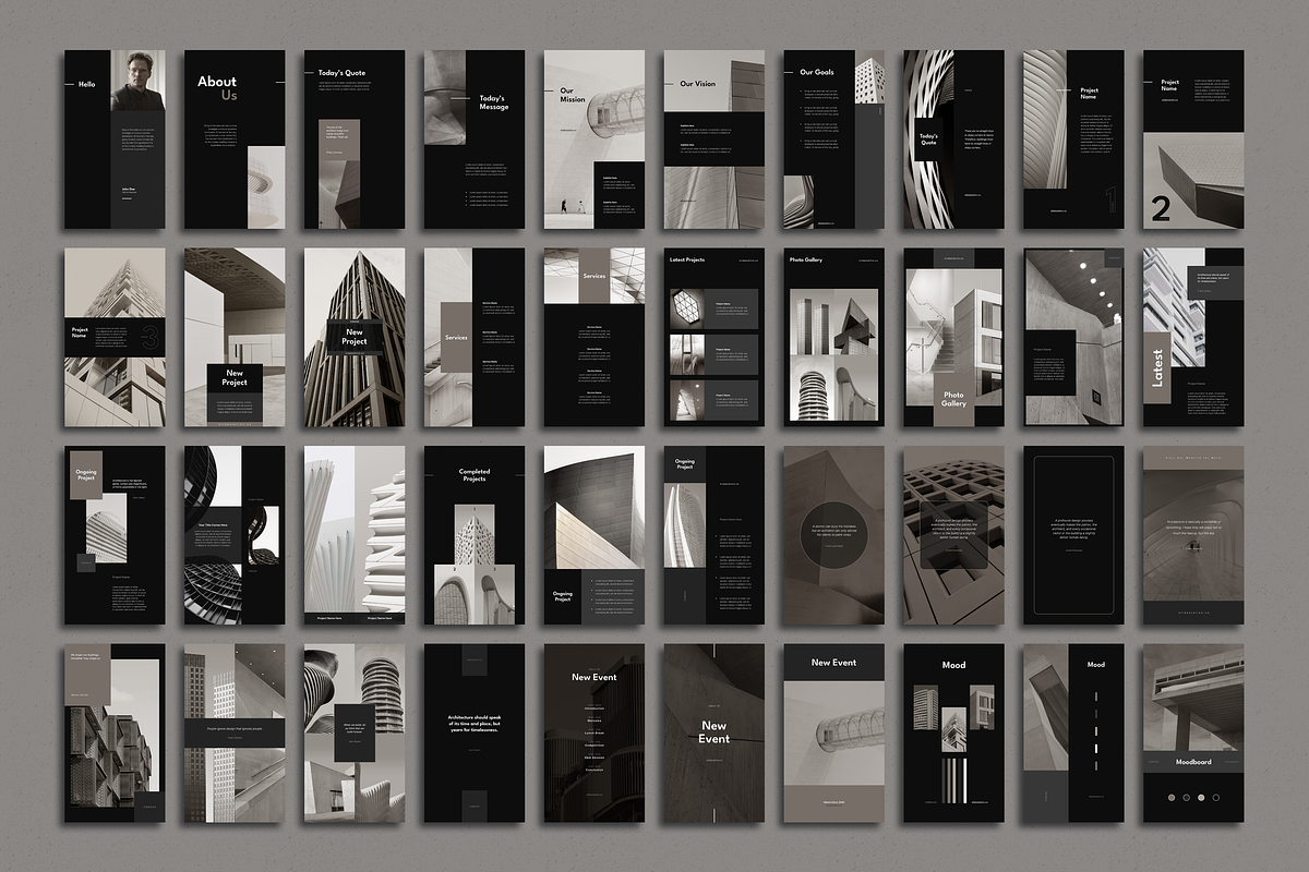 Corvus Architecture Instagram Pack, a Social Media Template by SlideStation (Photo 10 of 10)