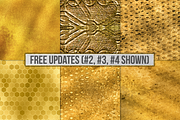 Gold Foil Textures, Gold Backgrounds, a Texture Graphic by Paper Element (Thumbnail 38 of 66)