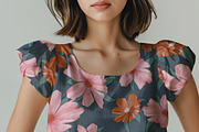 Desert Rose Botanicals Collection, a Pattern Graphic by Nora Gad (Thumbnail 12 of 19)