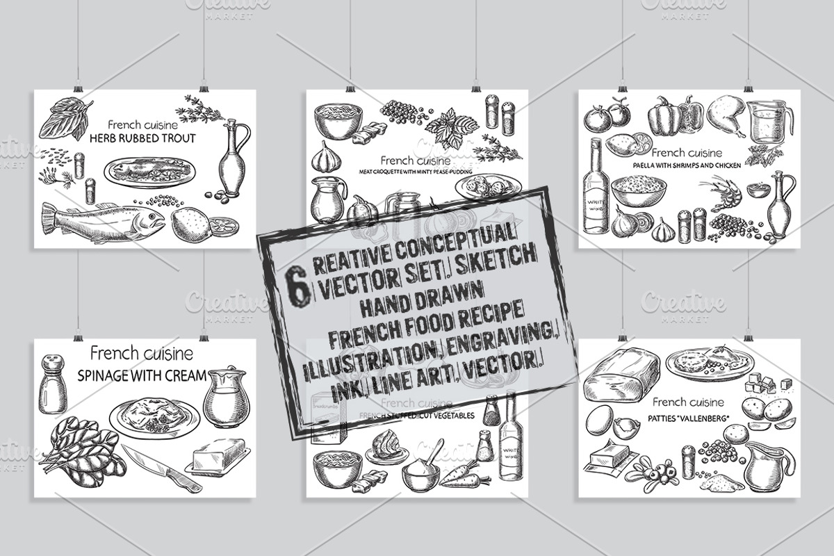 French cusine., a Food Illustration by © Fisher Photostudio (Photo 1 of 7)
