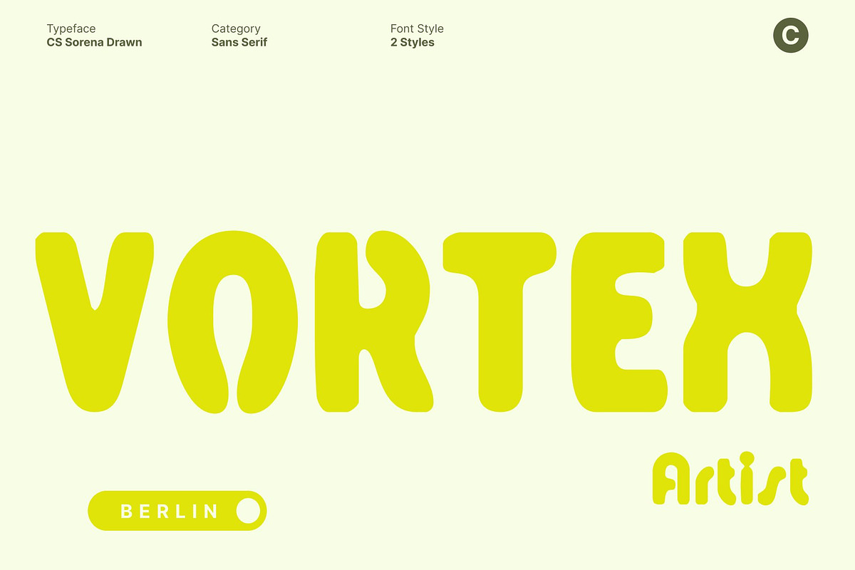 CS Sorena Drawn, a Sans Serif Font by Craft Supply Co. (Photo 2 of 8)
