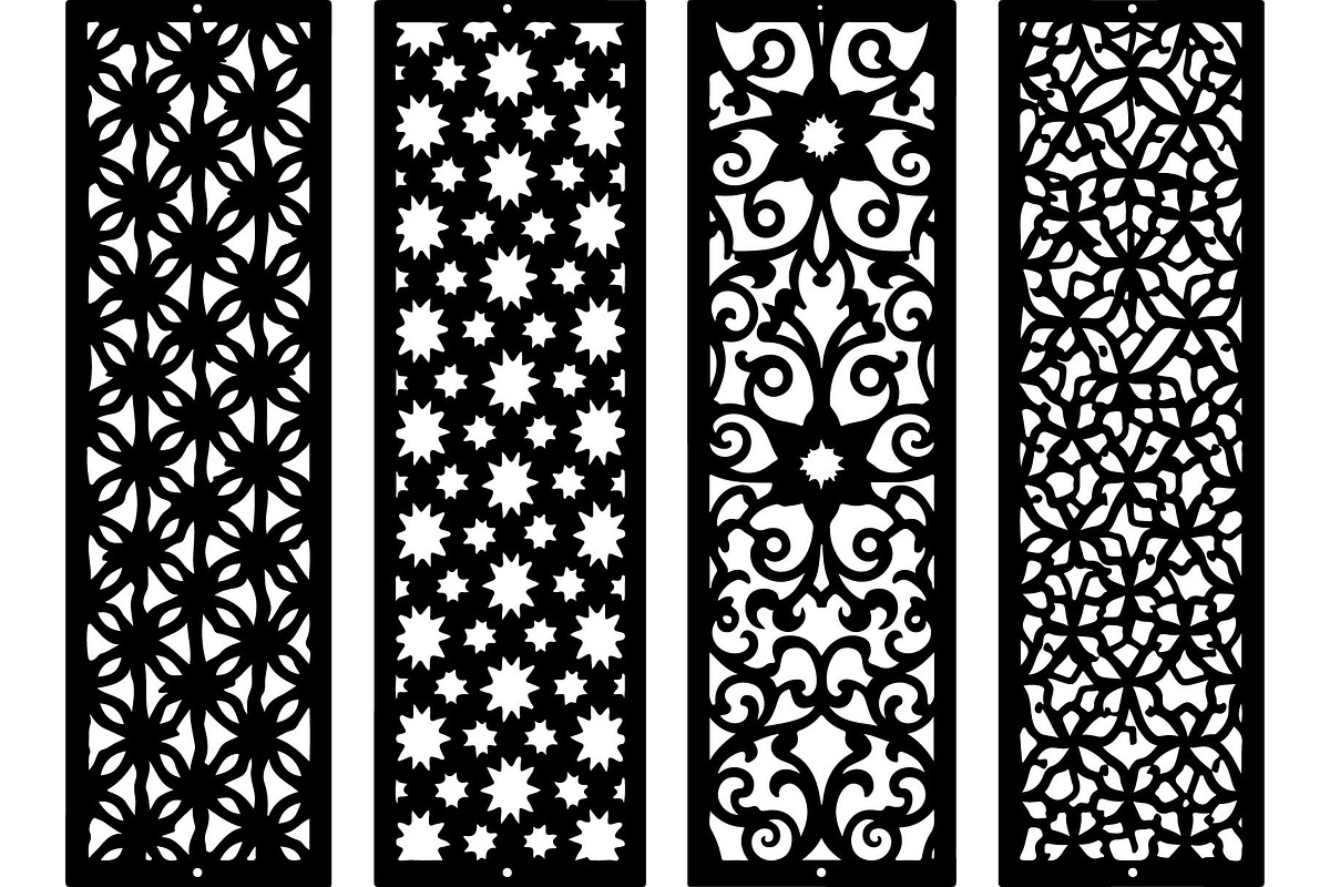 Black Geometric Laser Cut Sets, an Object Graphic by Creativeshirt (Photo 5 of 5)