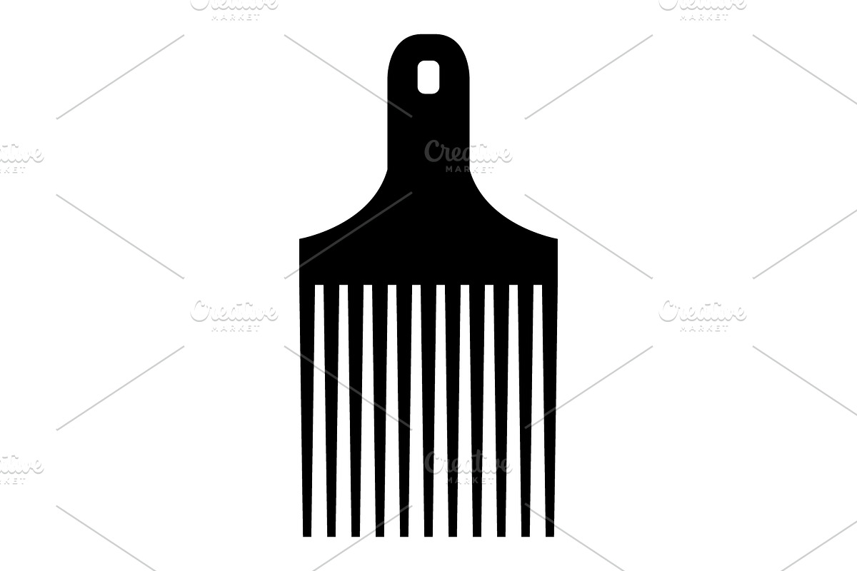 Afro comb, an Icon by Mark1987