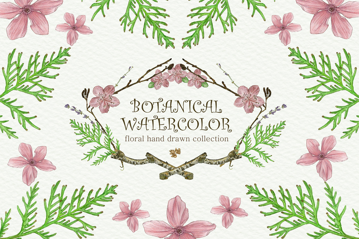 Botanical Watercolor, an Illustration by Jukari_sun (Photo 1 of 4)