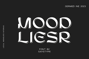 Says Display Maytens Typeface