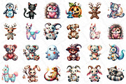 Halloween Voodoo Animal Doll Clipart, an Illustration by DreamPrint404 (Thumbnail 2 of 5)