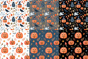 Happy Halloween watercolor set, a Decorative Illustration by Natalia Fedorova (Thumbnail 9 of 14)