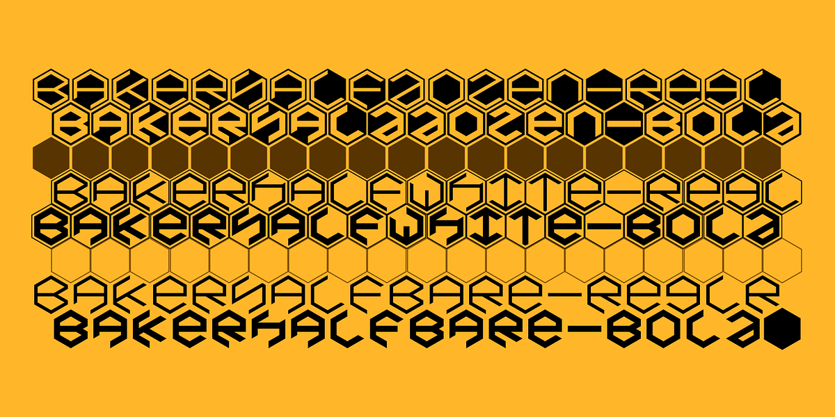BakerHalf, a Font by Ingrimayne Type (Photo 2 of 5)