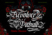 Syndicate Shadow, a Blackletter Font by alit design (Thumbnail 16 of 20)