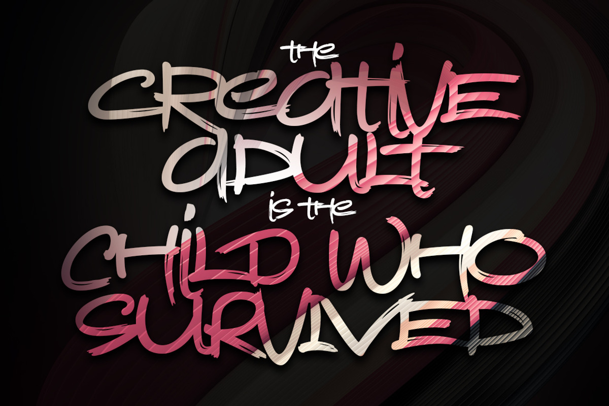 Agress Font + Bonus preview 2