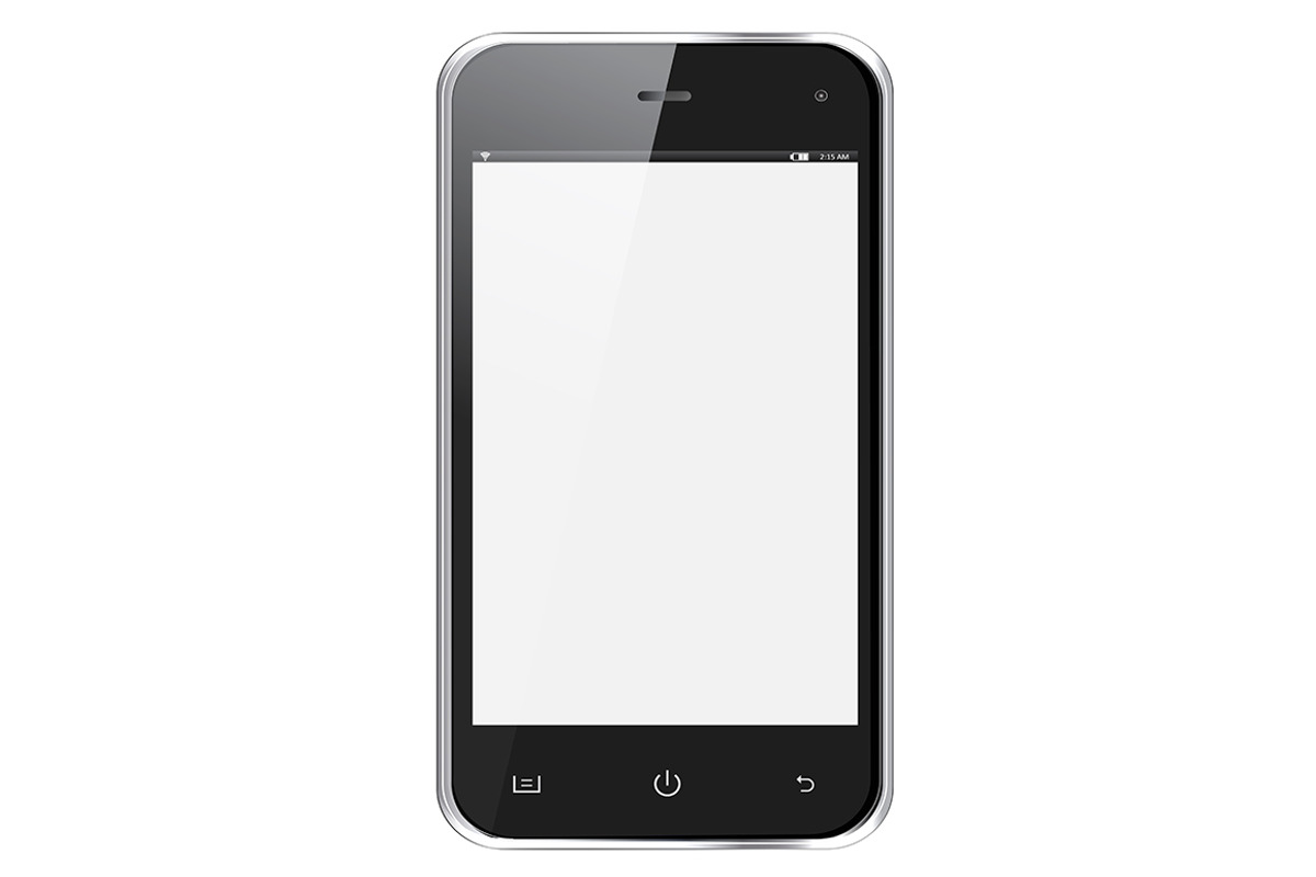 Realistic mobile phone, an Object Graphic by L_amica