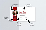 Professional Business Card Template, a Business Card Template by B2 Studio (Thumbnail 5 of 11)