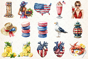 4th Of July Clipart Bundle, a Seasonal Illustration by Rose Art (Thumbnail 3 of 6)