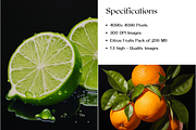 Variety Citrus Fruit Images, Lemon, a Food & Drink Photo by BrushstrokeArtGB (Thumbnail 4 of 4)