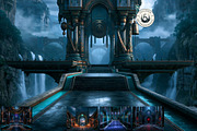The Lapis Bestiary Persian Backdrops, a Background Graphic by ThatsDesignArt (Thumbnail 5 of 14)