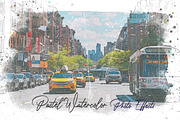 Pastel Watercolor Photo Effects, an Action Add-On by 3d_model_tifotizi (Thumbnail 1 of 4)
