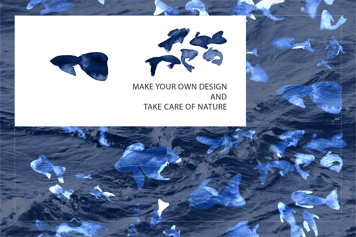 INK DREAMS: INDIGO OCEAN, a Decorative Illustration by HANNA V (Photo 4 of 5)