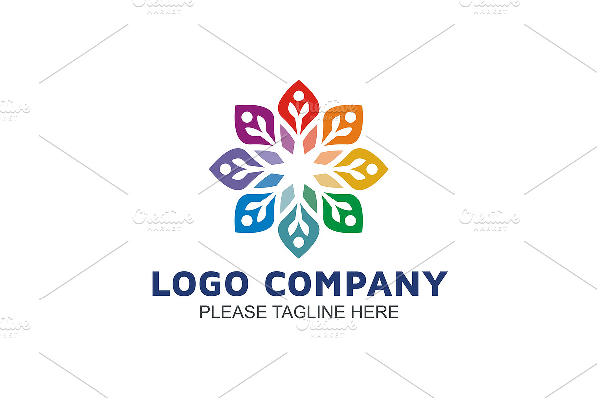 20 Logo Flower Templates Bundle, a Branding & Logo Template by Friendesigns (Photo 12 of 21)