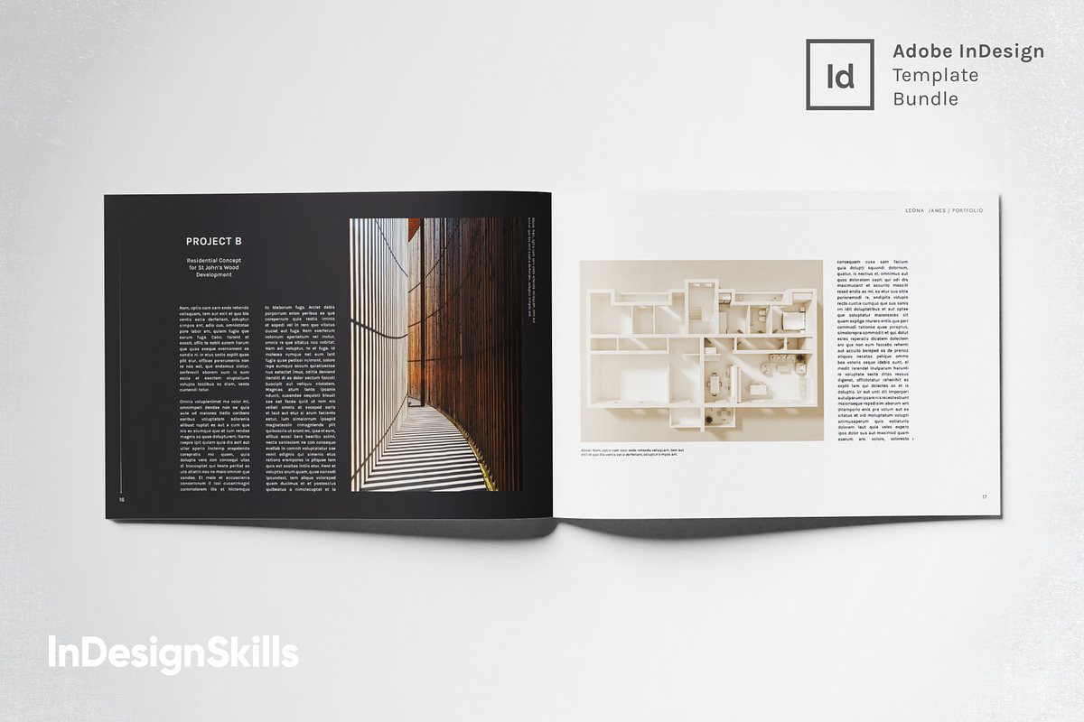 Architecture Portfolio Bundle, a Presentation Template by InDesignSkills (Photo 18 of 22)