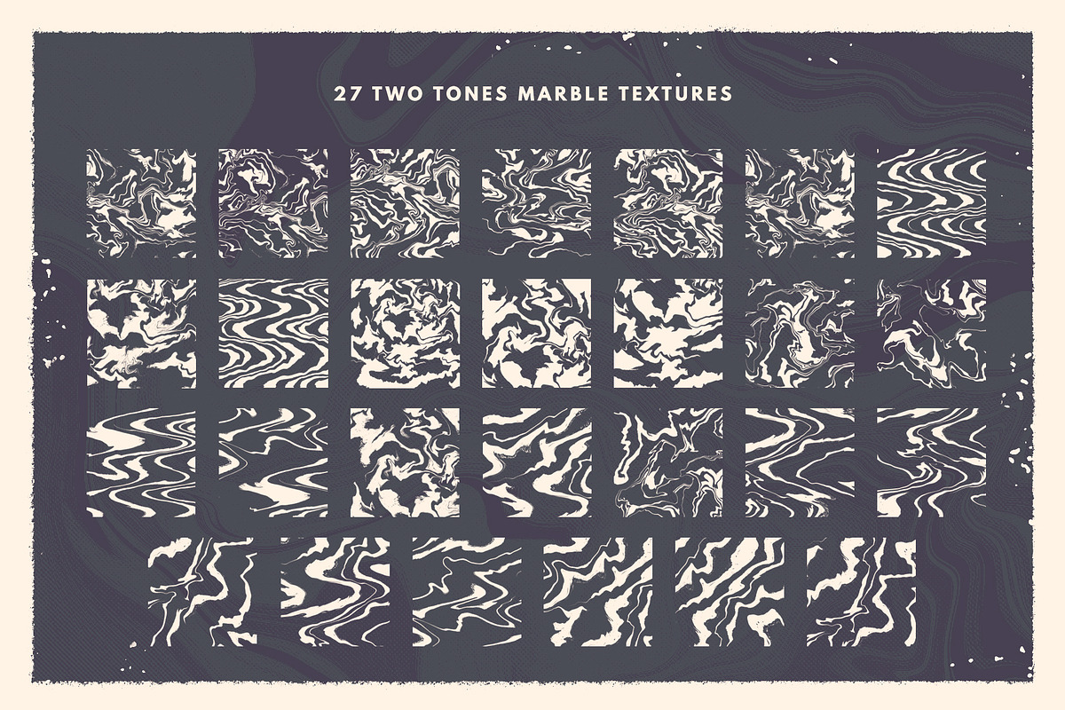 Halftone marble textures, a Texture Graphic by Vintage Voyage Supply (Photo 6 of 6)