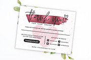 Thank You Card For Small Business #5, a Flyer Template by Oskar Wantopi (Thumbnail 2 of 3)
