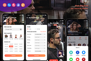 Barber Haircut, Salon & Beauty UI KI, an App Template by UX Design Master (Thumbnail 7 of 14)