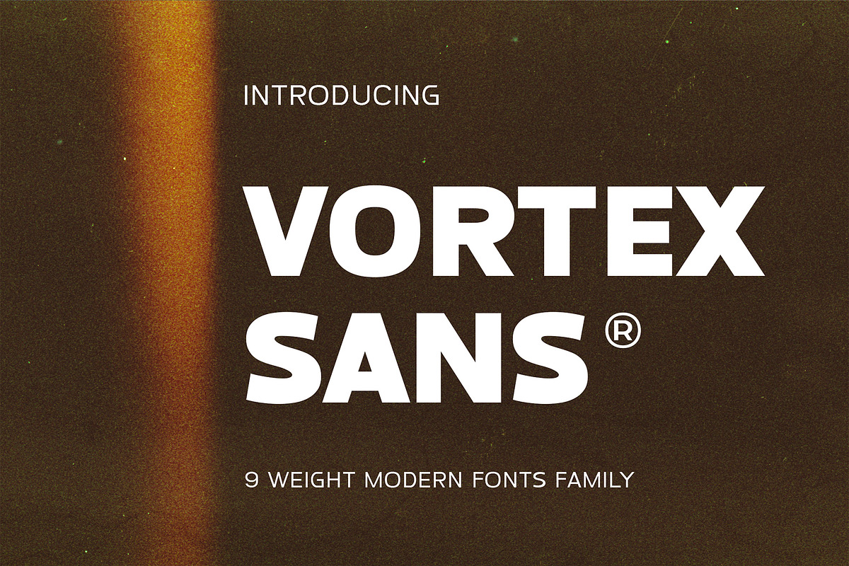 Vortex Sans, a Sans Serif Font by syabab studio (Photo 1 of 20)
