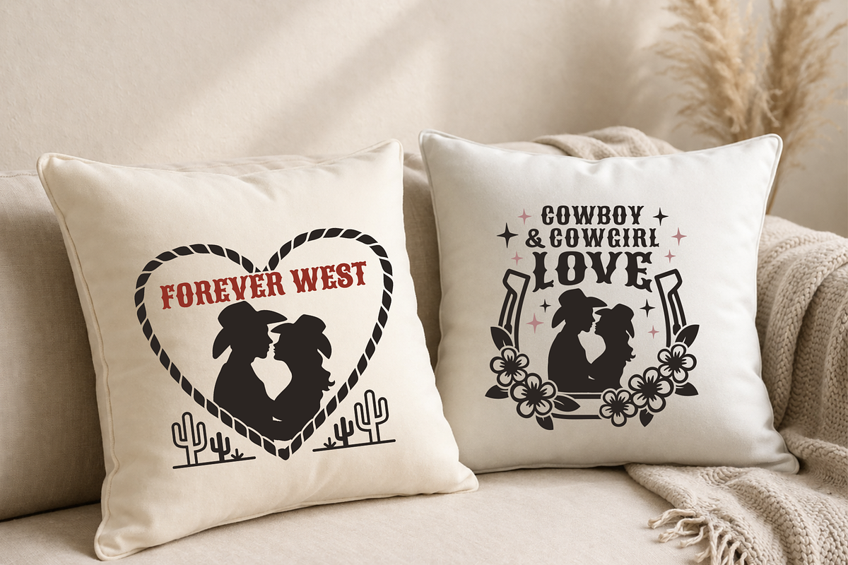 Cowboy Wedding SVG Bundle for Cricut, a Graphic by TanchaArt (Photo 4 of 9)