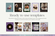 Midnight Instagram Templates Bundle, a Social Media Template by Hell Yeah Designs (Thumbnail 9 of 13)
