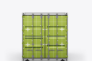 Shipping Container Mockup Set