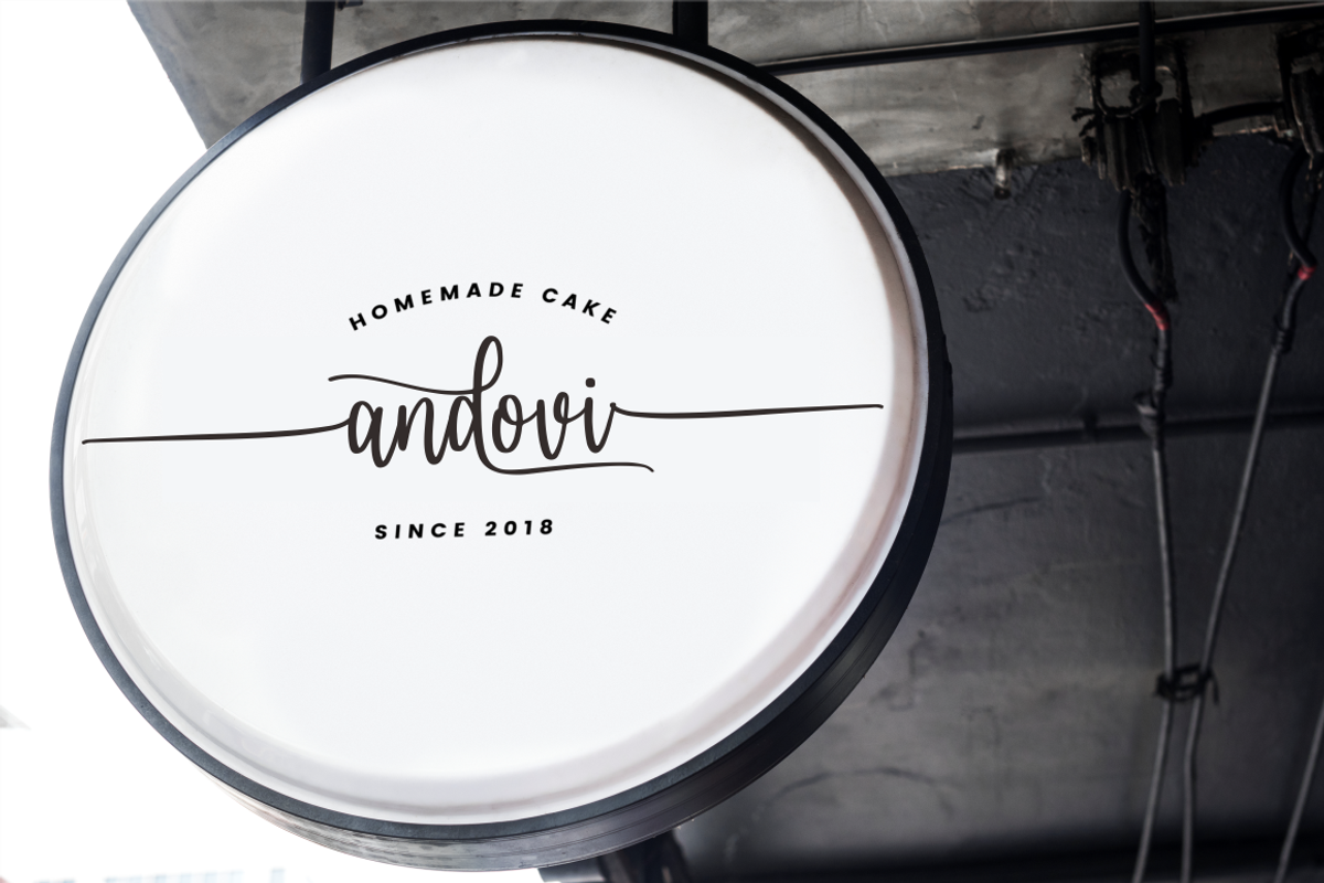 monkey, a Script Font by NJ Studio (Photo 3 of 10)