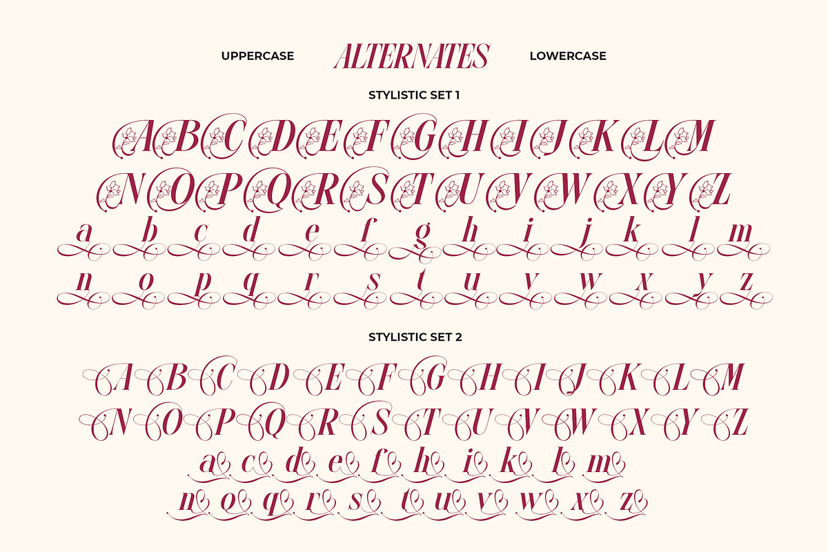 Glow More Typeface, a Serif Font by alit design (Photo 2 of 17)
