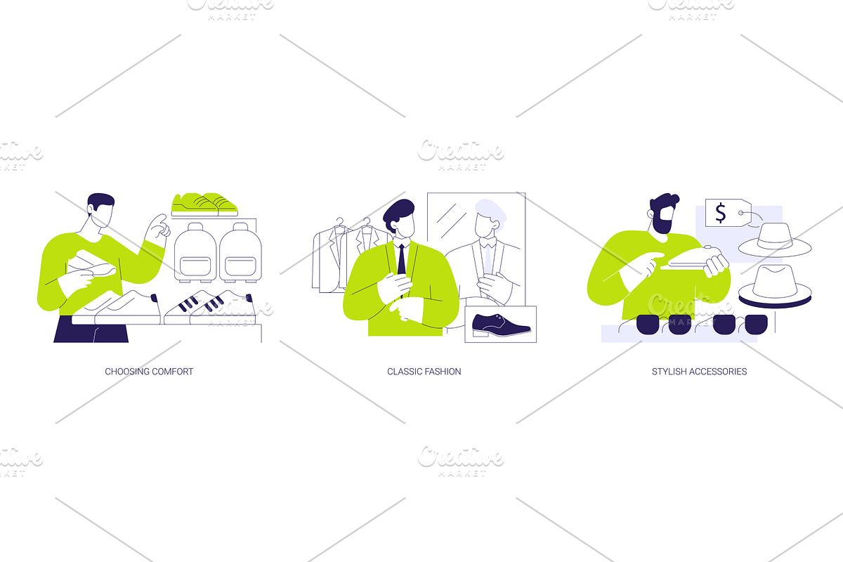 Style and fashion isolated cartoon, a Person Illustration by Visual Generation