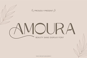 Amoura - Beauty Sans Serif Font, a Sans Serif Font by Flawless And Co