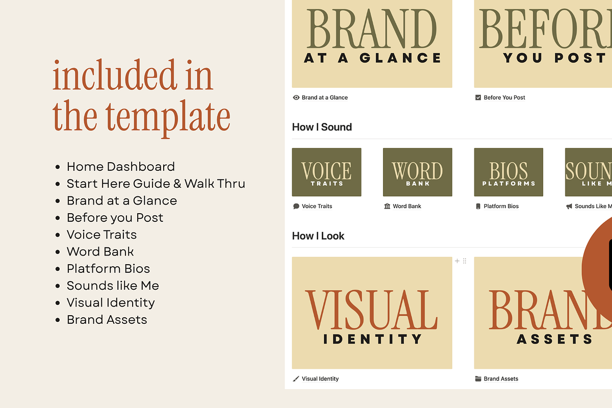FOLIO | Brand Vault Notion Template, a Marketing Template by Small Studio (Photo 5 of 6)