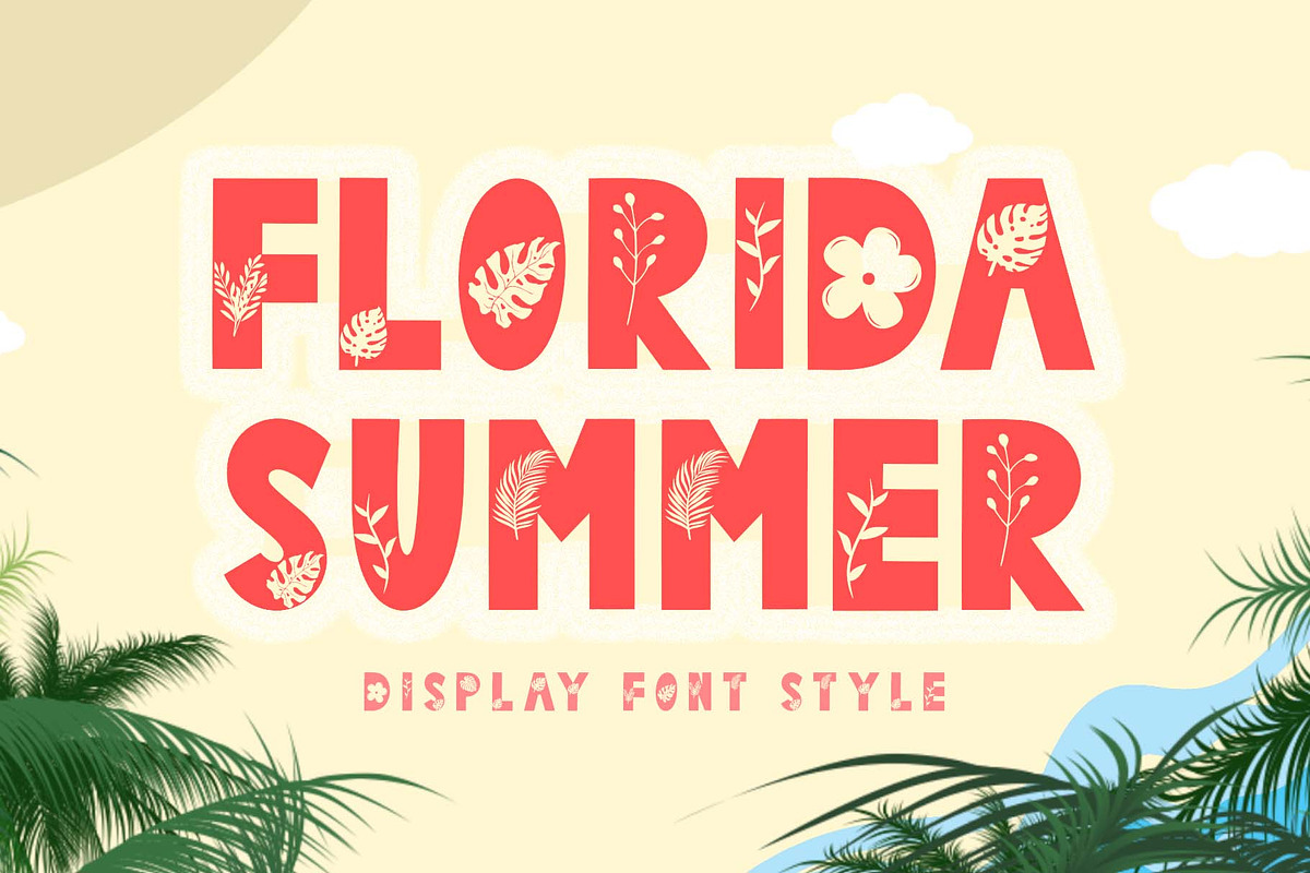 Florida Summer, a Handwritten Font by Yoga Letter (Photo 1 of 6)