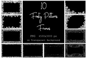 35 PNG Frosty Pattern Overlays, a Texture Graphic by LovePhotoMoment (Thumbnail 11 of 11)
