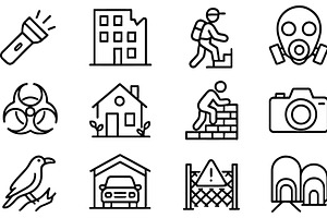 Vector illustration of various line, an Object Illustration by ZinetroN