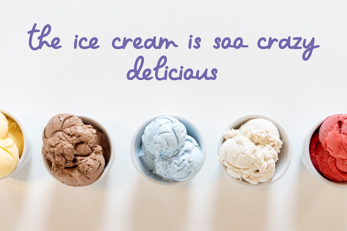 Colored Pencil - Kids Script, a Handwritten Font by TrimStudio (Photo 5 of 8)