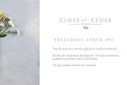 Blue Wildflower Stationery Mockup, a Mockup by Clove and Cedar Design (Thumbnail 3 of 3)