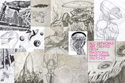 13 Hand Drawn Indie Music Flyers, a Flyer Template by ashenterprise (Thumbnail 11 of 16)