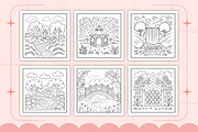 Bold Easy Stress Relief Coloring, a Decorative Illustration by Design Station (Thumbnail 2 of 4)