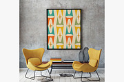 Midcentury Modern Retro Design Kit, a Pattern Graphic by Pacific Modern Art (Thumbnail 41 of 89)