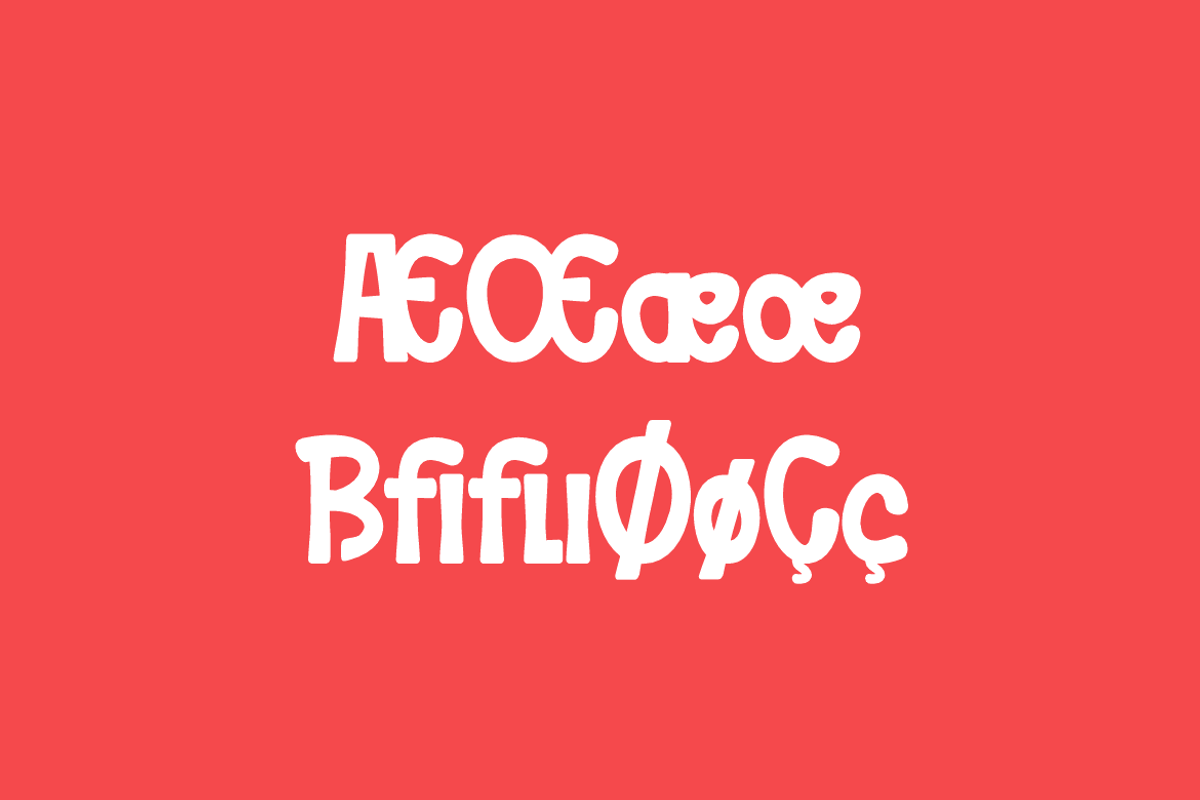 Mehogan - Round Funny Font, a Sans Serif Font by QR Design Studio (Photo 8 of 12)