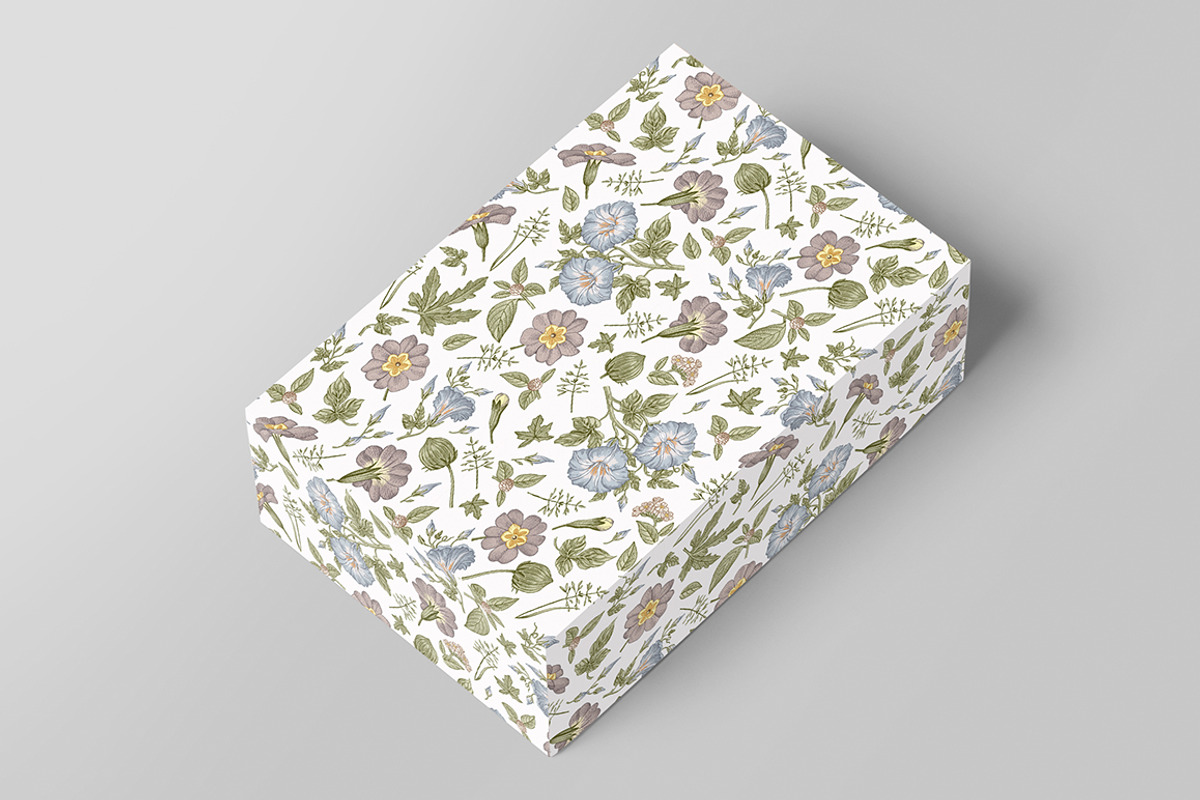 3 Wedding Cards + Seamless Pattern, a Pattern Graphic by Vintage (Photo 12 of 15)