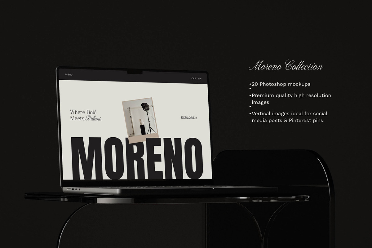 20 MacBook, iPhone, iPad Mockups, an iPhone Mockup by Moyo Studio (Photo 10 of 11)