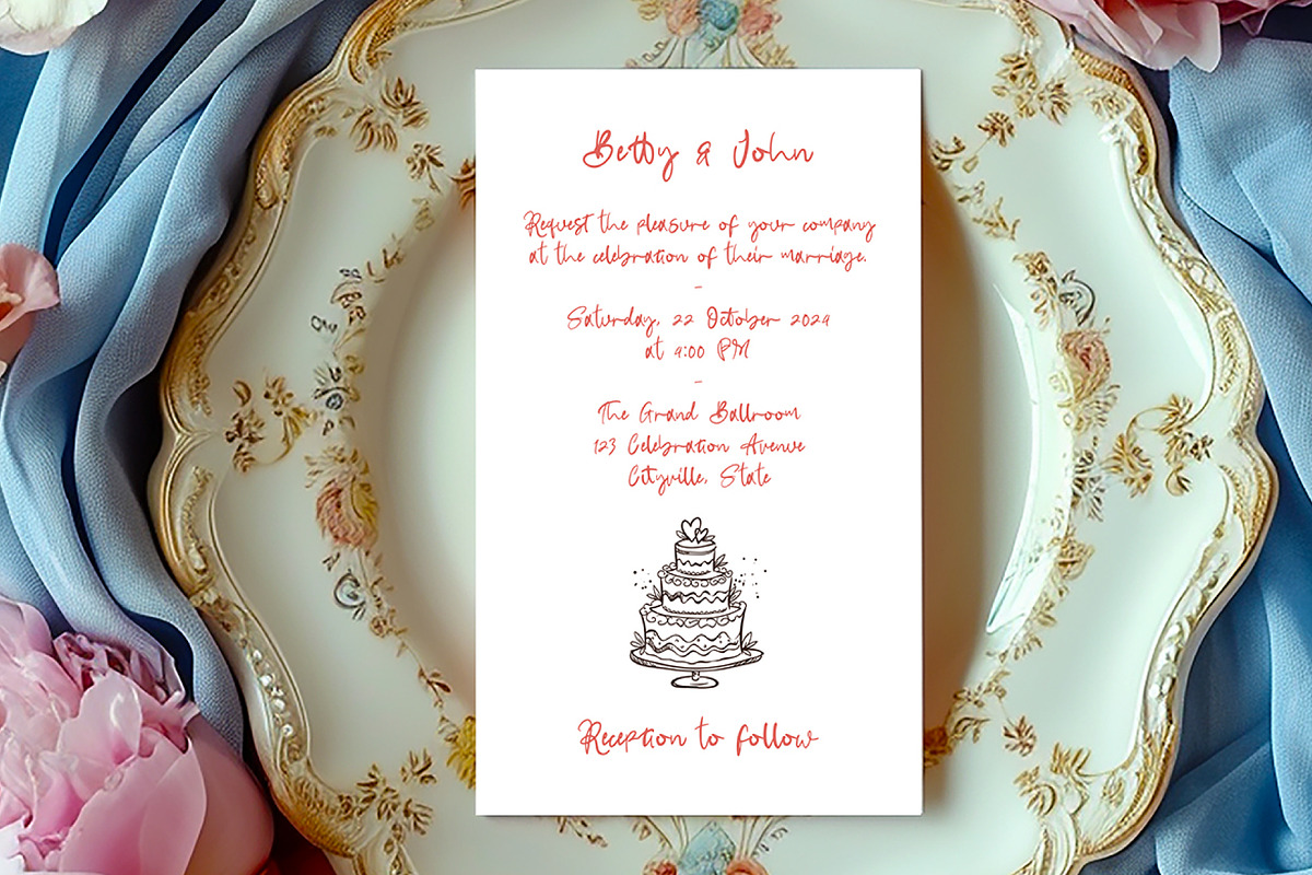 Bailett Hand - Handwritten Font preview 5