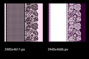 Lace seamless ribbons., a Pattern Graphic by Ajuga (Thumbnail 3 of 8)