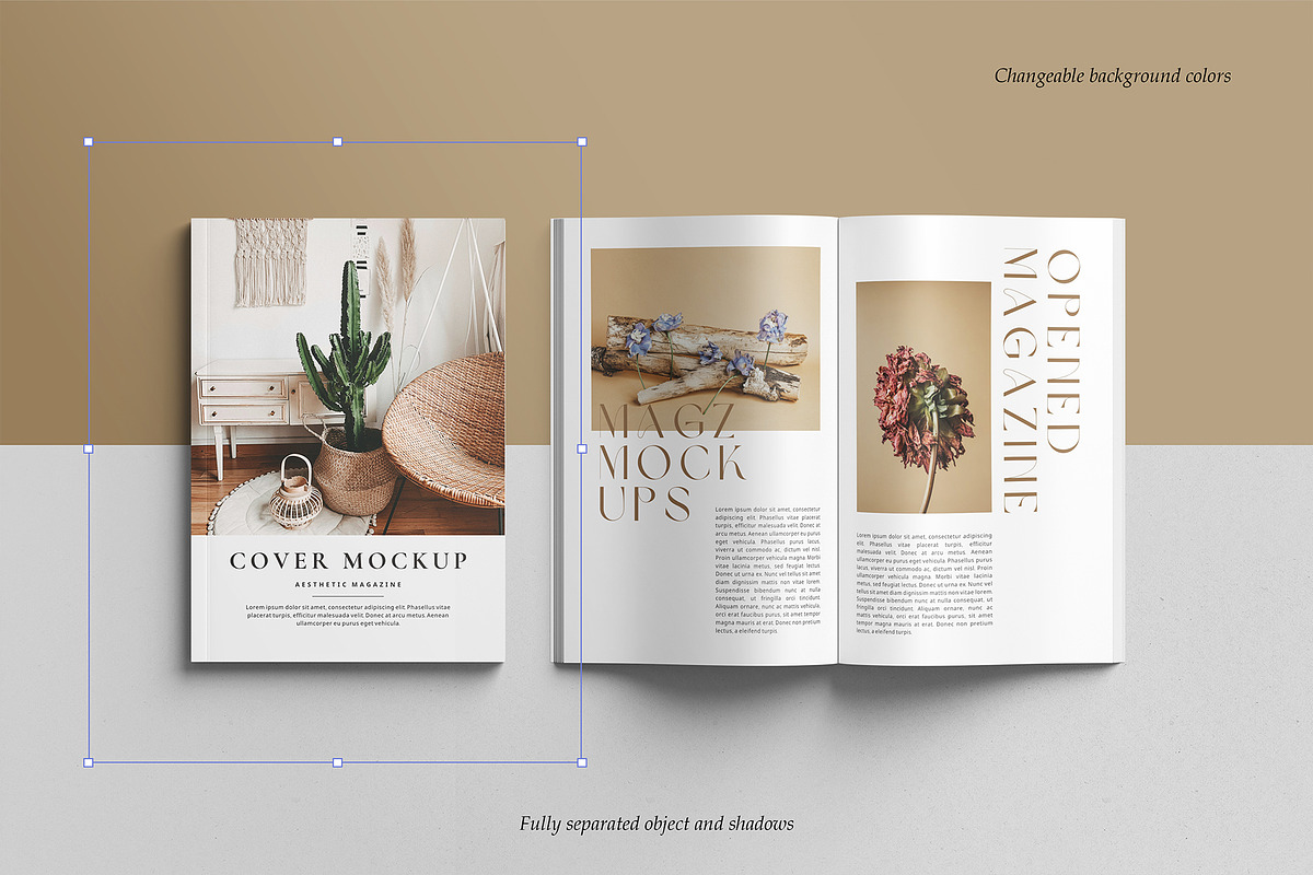 A4 Magazine Mockup, a Books & Magazine Mockup by graphicpages (Photo 13 of 17)
